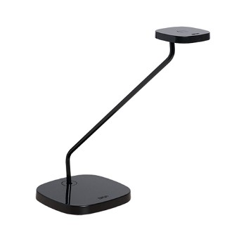 Luxo Trace bordlampe, sort med bordfod