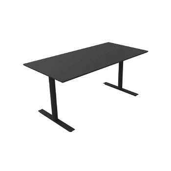 Contract mødebord i sort 160 x 80 cm