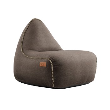 SACKit Canvas Lounge Chair sækkestol brun