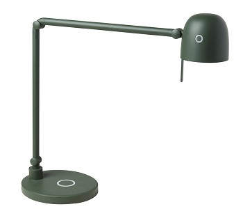 Matting Neos Base X bordlampe med fod i farven grøn