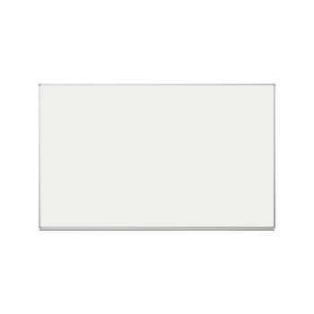 Re-(d)use whiteboard tavle i hvid med alu kant, 100x122 cm.