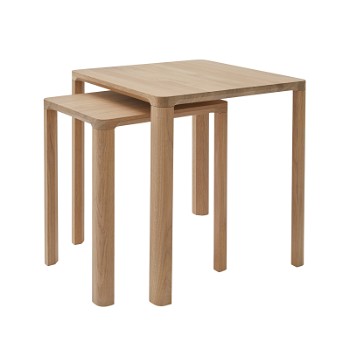 Magnus Olesen Slender Coffee Table hvidolieret eg, 40x32 cm
