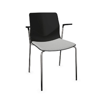 Four Design FourSure 44 4-benet armlæn stol med sædepolstring