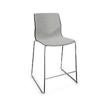 Four Design FourSure 90 barstol med medestel og inderside polstring