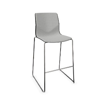Four Design FourSure 105 barstol med medestel og inderside polstring