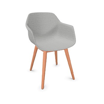Four Design FourMe 44 fuldpolstret stol med træben
