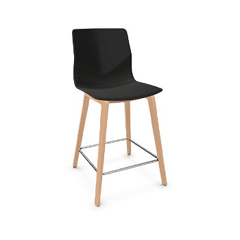 Four Design FourSure 90 barstol med firkantet træben