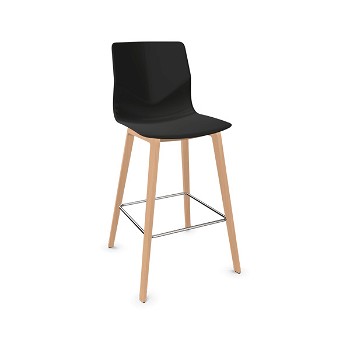 Four Design FourSure 105 barstol med firkantet træben
