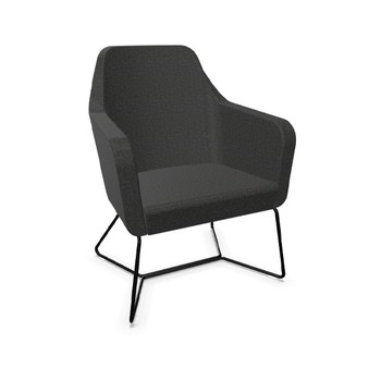 Four Design Harc Tub loungestol med medestel