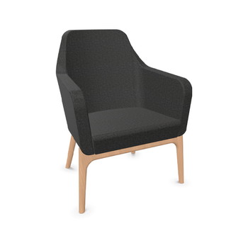 Four Design Harc Tub loungestol med træben