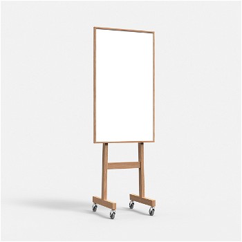 Lintex Wood Mobile whiteboardtavle