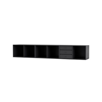 Montana Selection REST bænk, 208,8x38x35,4, Anthracite, MDF